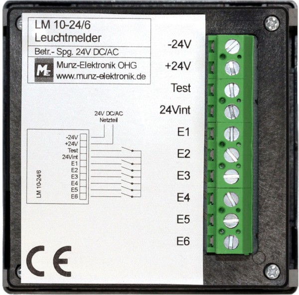Leuchtmelder LM10-24/6